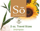 2 oz Travel Size Natural Shampoo with  Himalayan Salt