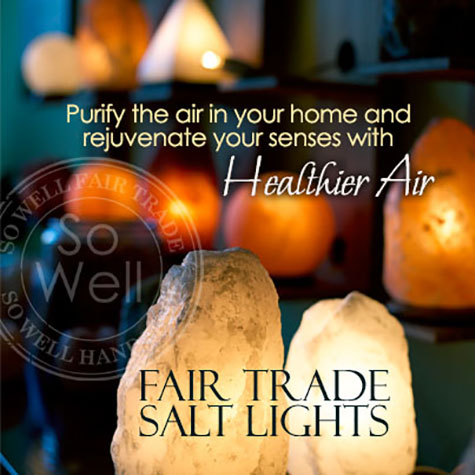 Shop SO WELL Fair Trade Salt Lights