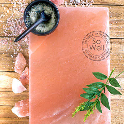 So Gourmet Pink Himalayan Salt Block 8” x 12” So Gourmet Pink Himalayan Salt Block 8” x 12”