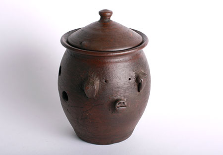 Pomaire Clay Oval Baker with Lid