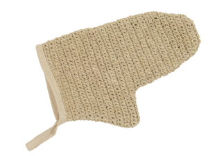 Natural Ecolution Romanian Crocheted Hemp Scrub Glove Natural Ecolution Romanian Crocheted Hemp Scrub Glove