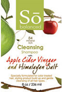 Natural Clarifying Shampoo with Apple Cider Vinegar and Himalayan Salt
