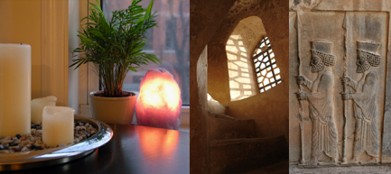 Persian Salt Crystal Lamps