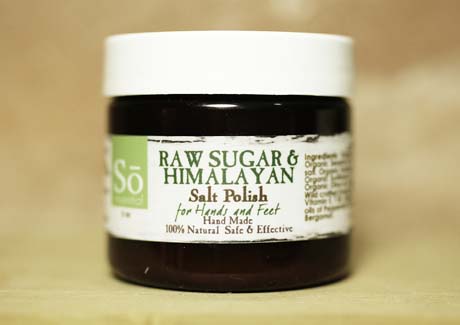 Raw Sugar and Himalayan Salt Polish for Hands and Feet Raw Sugar and Himalayan Salt Polish for Hands and Feet