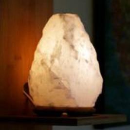 SO Well White Salt Crystal Lamp